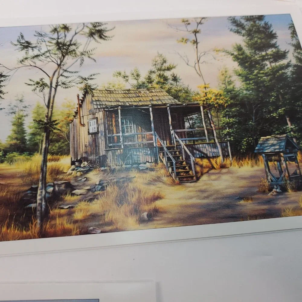 BLANK NOTE Cards W/Envelopes 15‎ Pk. Oil Paintings 1800's American West 5